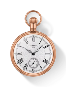 Front view of the watch Tissot Lepine Mechanical with shadow