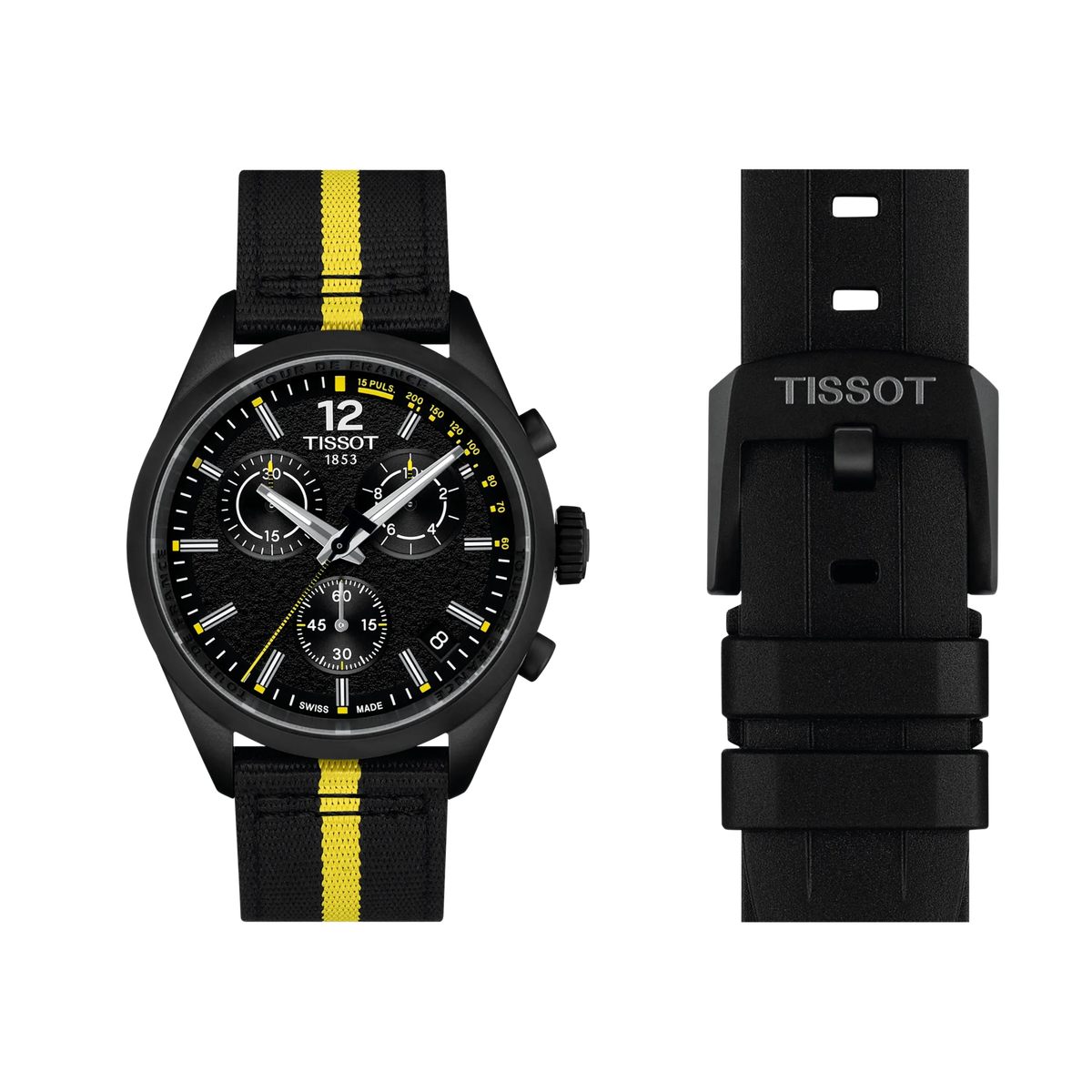 Мужские часы Tissot PR 100 Tour de France 2026 40 мм, цвет: Чёрный — фото 2