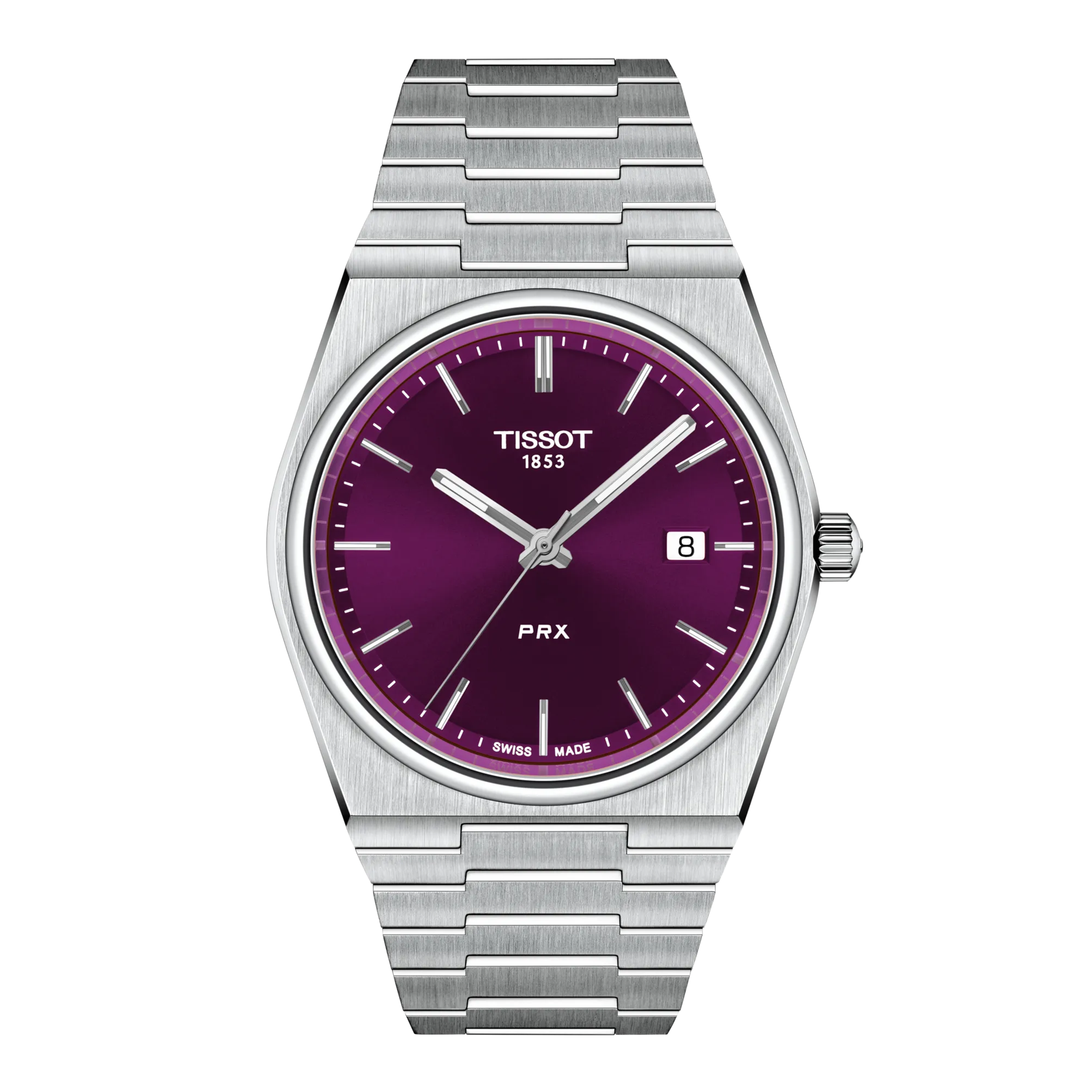 Tissot PRX 40mm の正面図