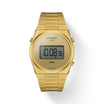 Front view of the watch Tissot PRX Digital with shadow