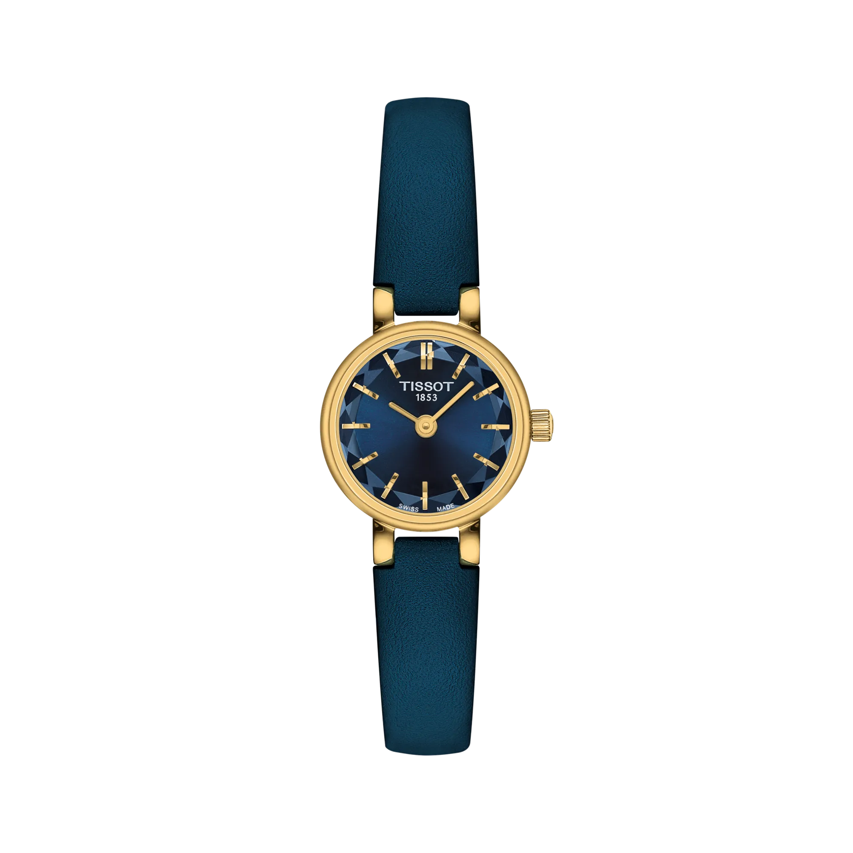 Front view of the watch Tissot Lovely Round 19.5mm