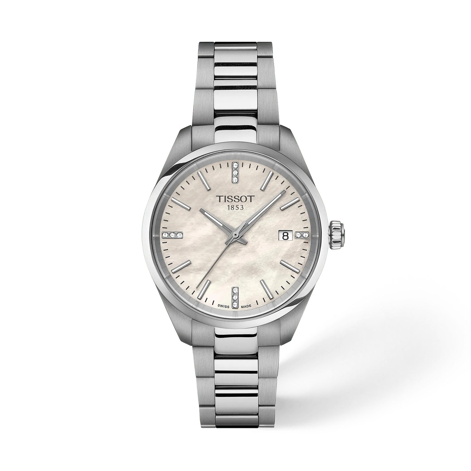 White mother-of-pearl
