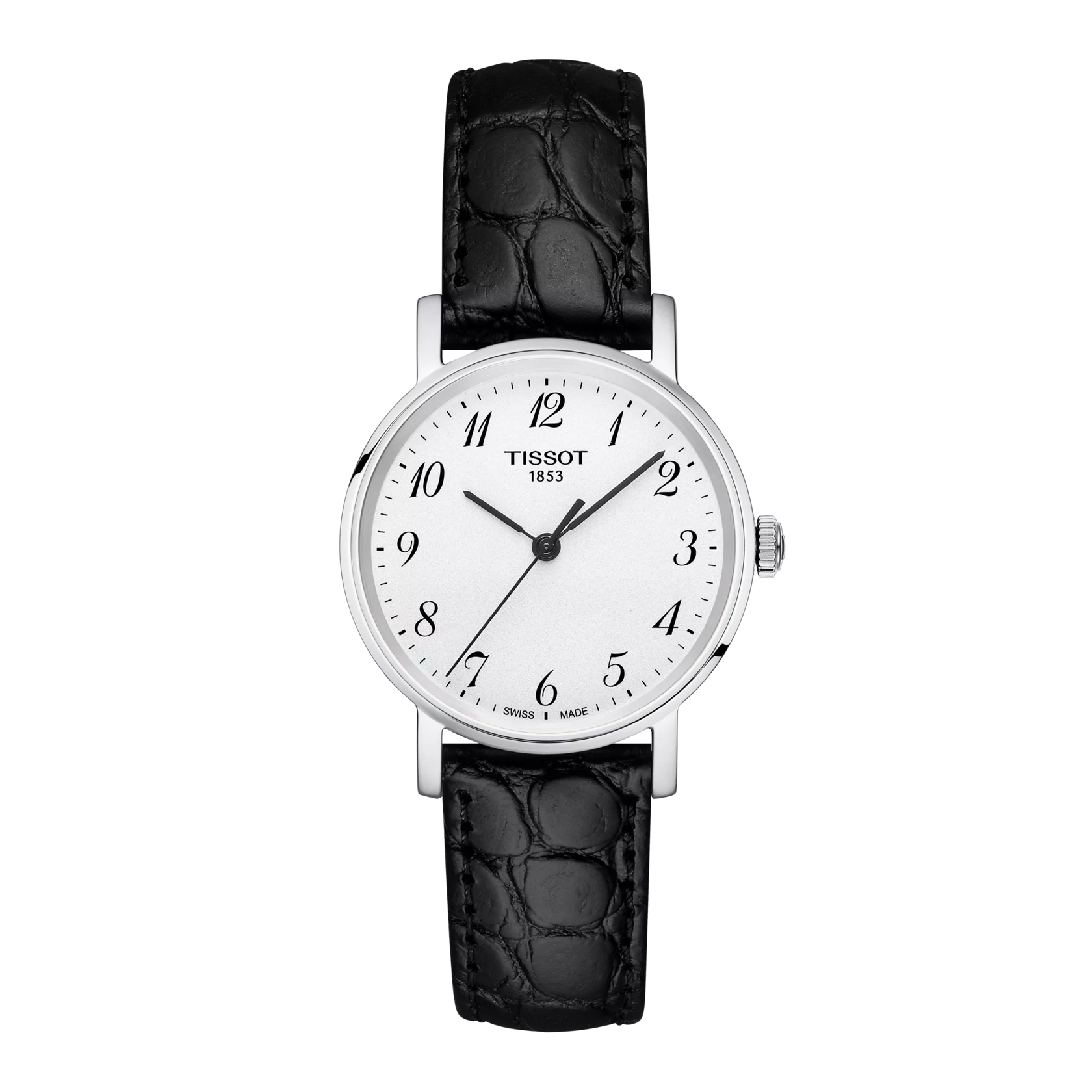 Front view of the watch Tissot Everytime 30mm