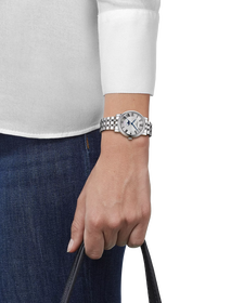 Simulation of the watch Tissot Carson Premium 32mm on a wrist