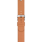 Zoom on Tissot Official Brown Leather Strap Lugs 18 mm