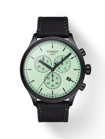 Front view of the watch Tissot Chrono XL with shadow