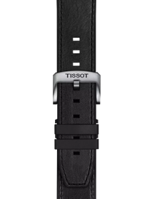 TISSOT ブラック レザー ストラップ 23mmのズーム