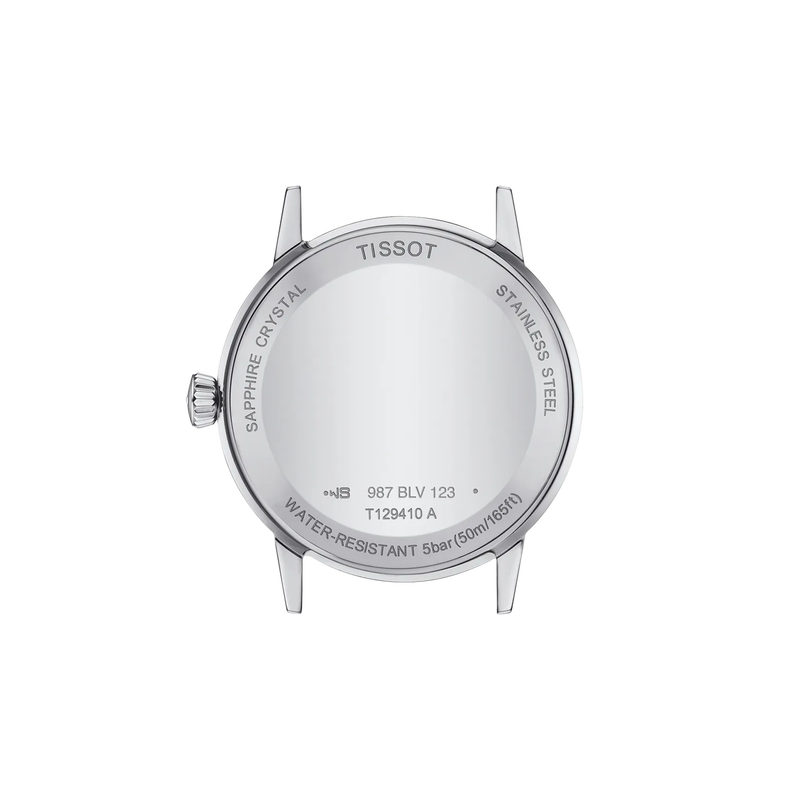 R&uuml;ckansicht des Geh&auml;uses der Uhr Tissot Classic Dream 42mm