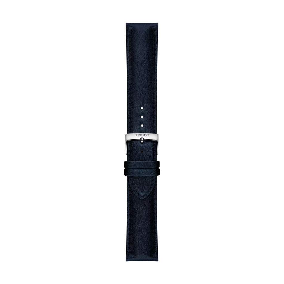 Tissot official blue synthetic strap lugs 22 mm