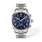 Front view of the watch Tissot Chrono L 42mm with shadow