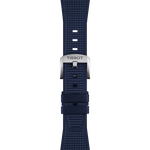 Zoom on 天梭PRX系列橡膠錶帶(藍色)__適用錶徑40mm