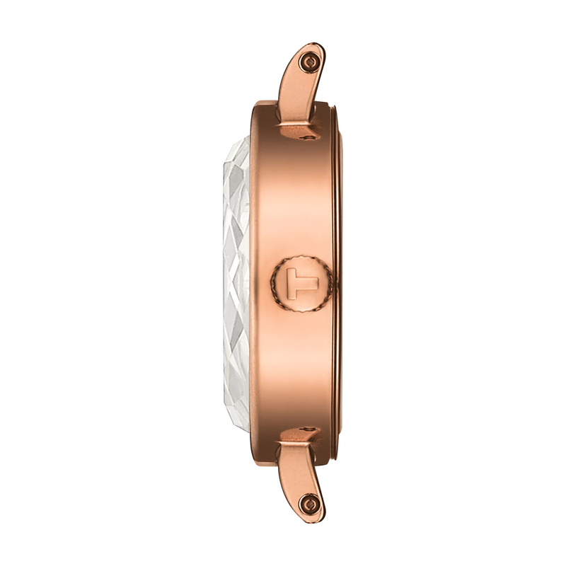 시계 케이스 프로필 보기 티쏘 러블리 라운드