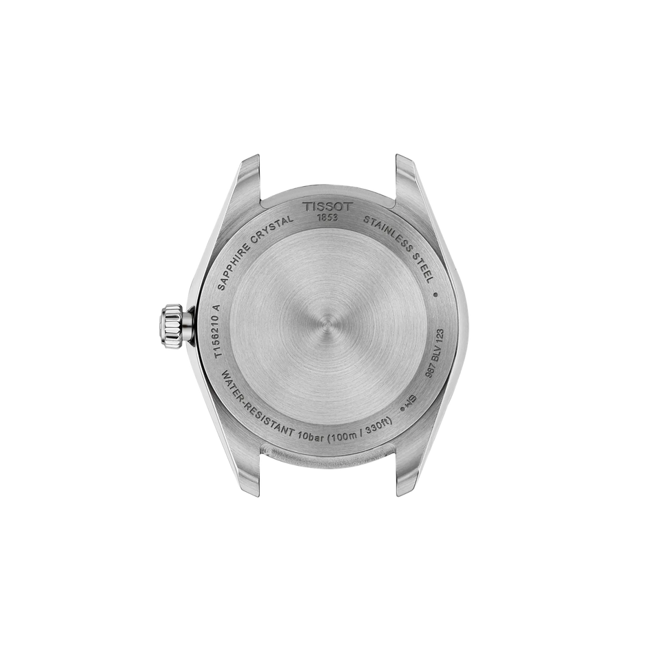 Rückansicht des Gehäuses der Uhr Tissot Ballade 34mm