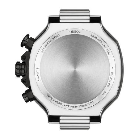 Back view of the watch case Tissot T-Race 45mm