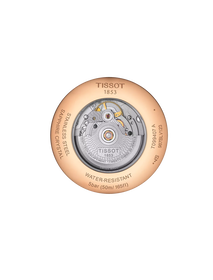 Back view of the watch case Tissot Chemin des Tourelles Powermatic 80