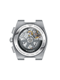 Back view of the watch case Tissot PRX 42mm