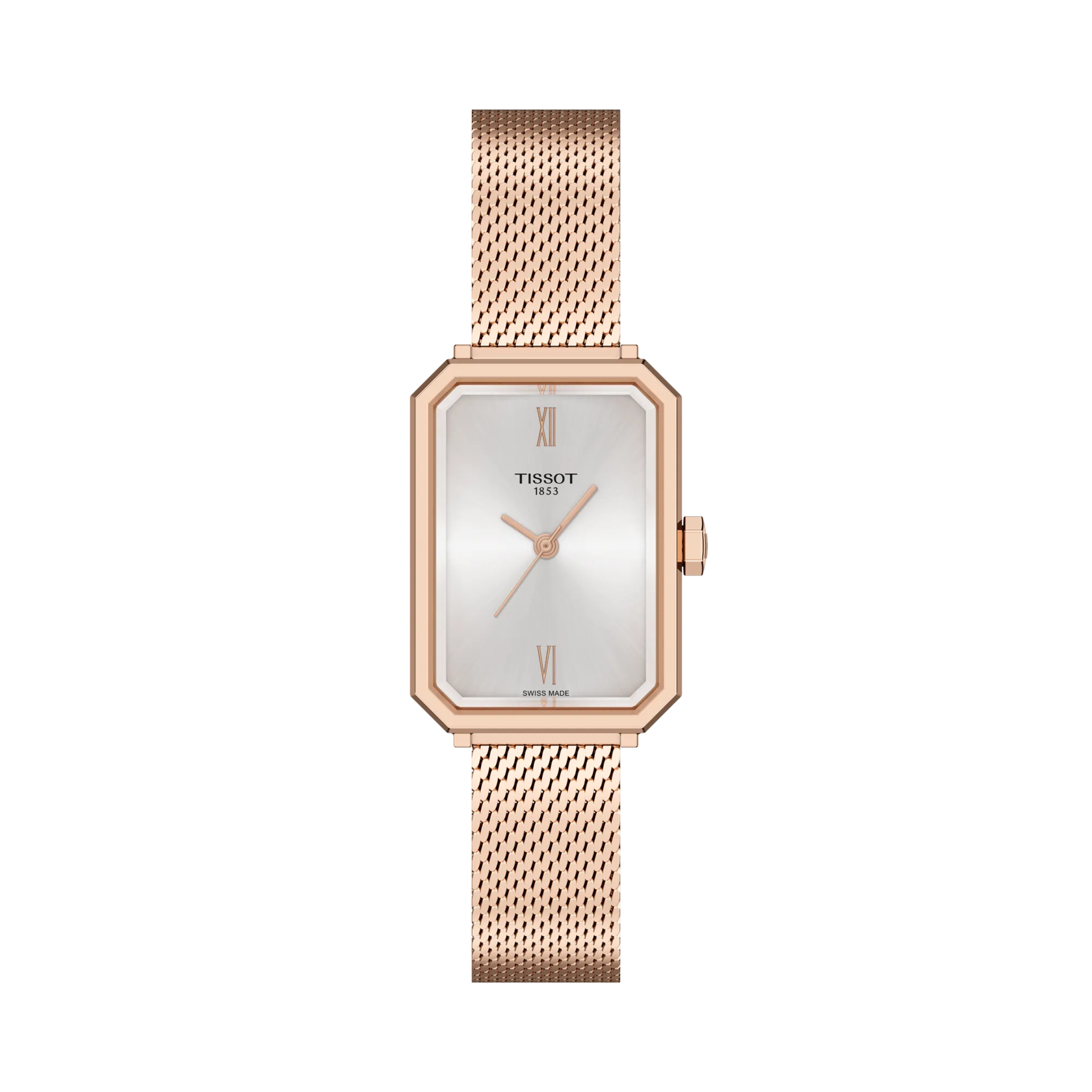 Front view of the watch Tissot SRV 30mm