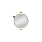R&uuml;ckansicht des Geh&auml;uses der Uhr Tissot Desir 28mm
