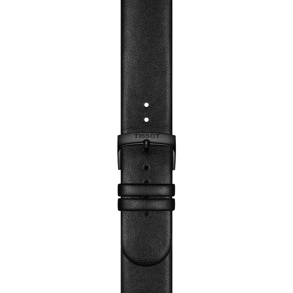 การซูมที่สายข้อมือของนาฬิกา Tissot Heritage Memphis Gent