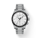 Front view of the watch Tissot PR516 40mm with shadow