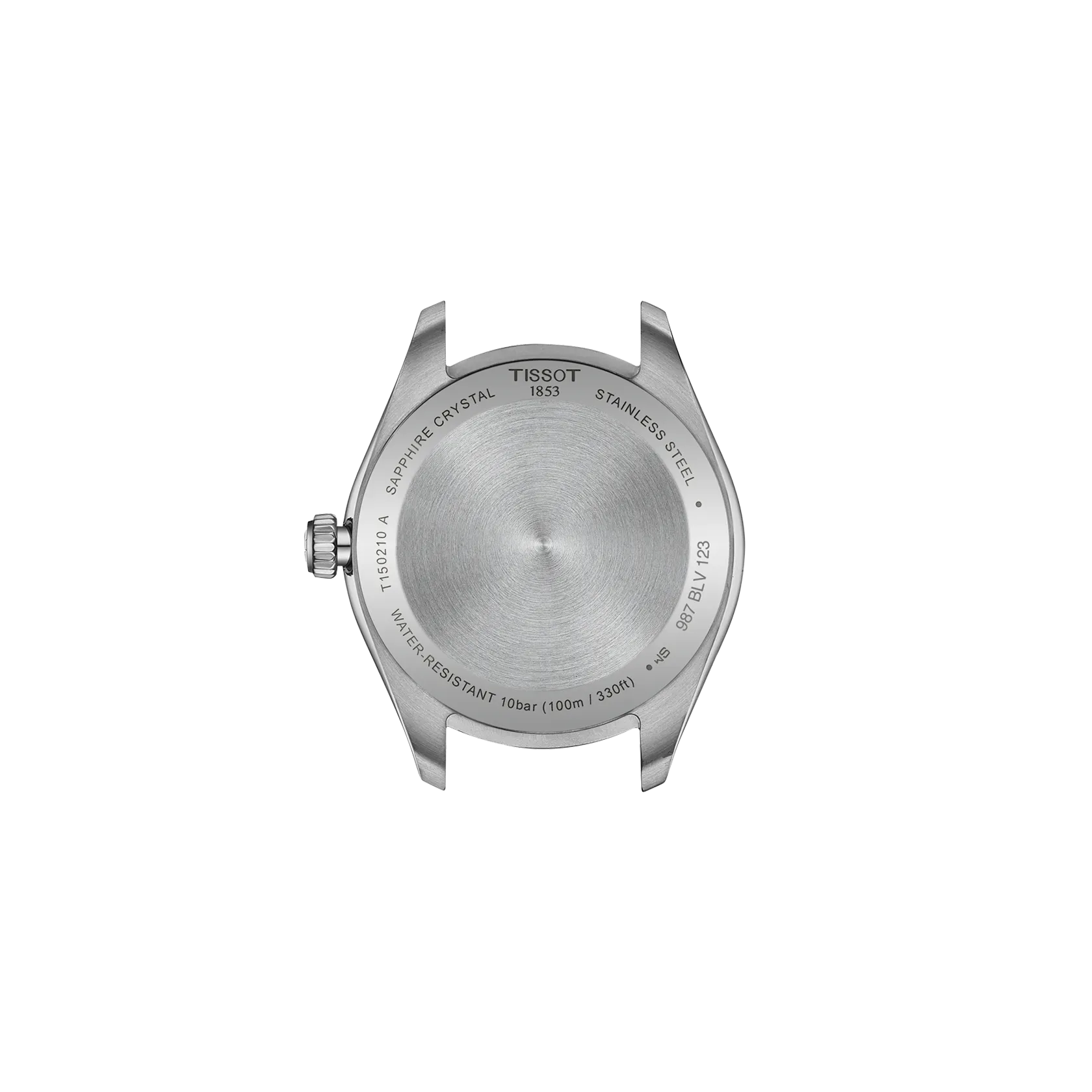 시계 케이스 뒷면 보기 티쏘 PR 100 쿼츠 34mm