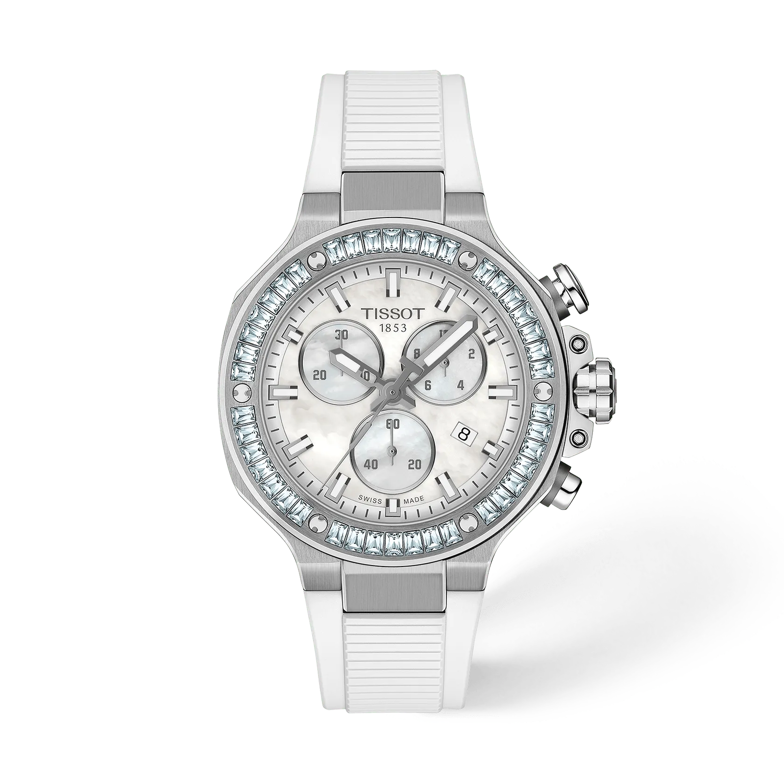 White mother-of-pearl