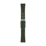 Front view of Tissot Official Khaki Rubber Strap Lugs 20mm