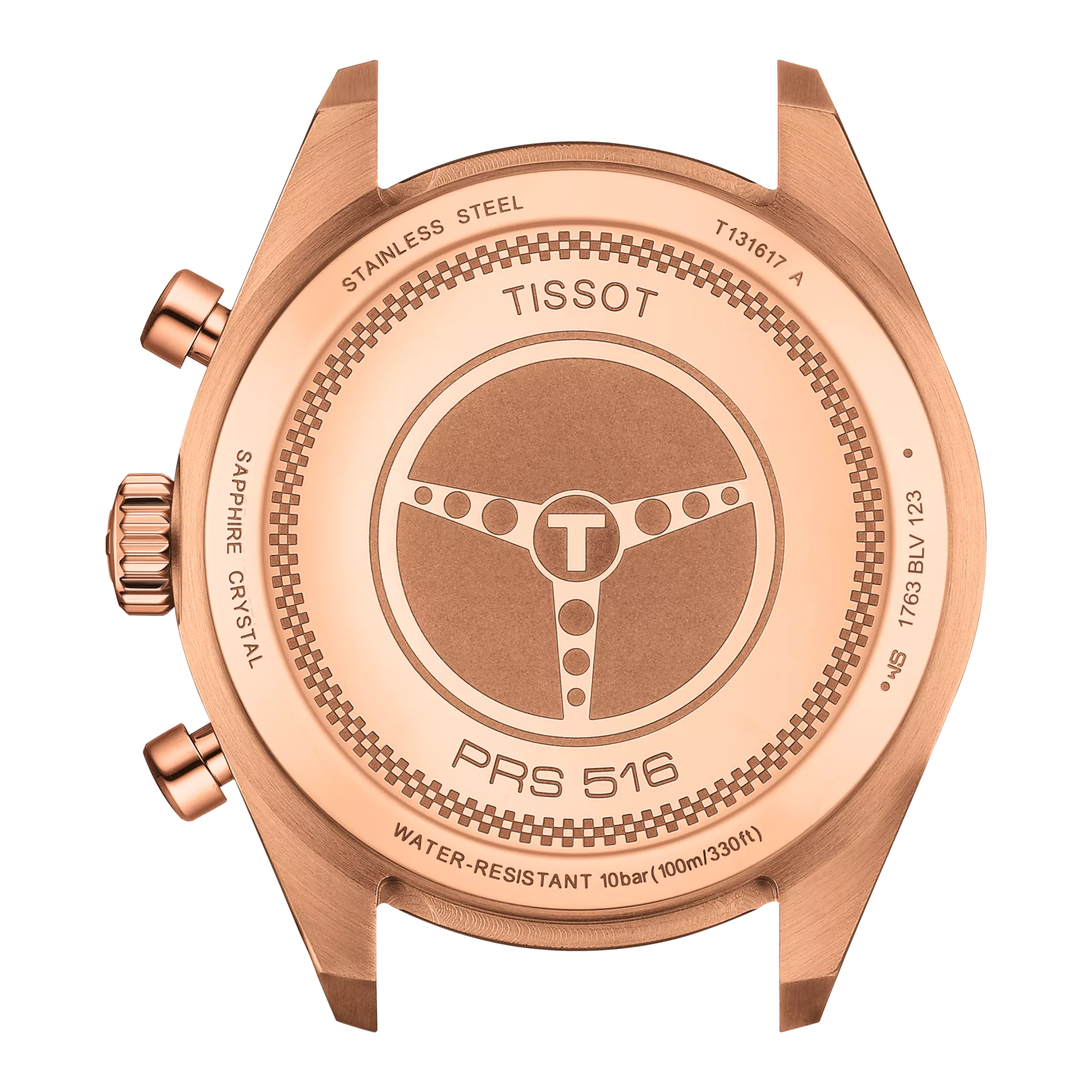 Vista posteriore della cassa dellorologio {0}