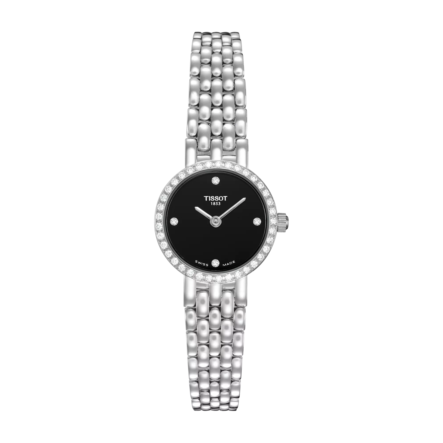 Front view of the watch Tissot Caliente 18K Gold