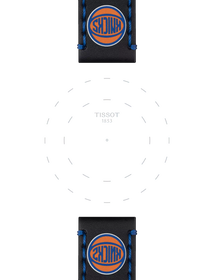 TISSOT NBA ニューヨーク・ニックス 22mmのラグのフォーカス