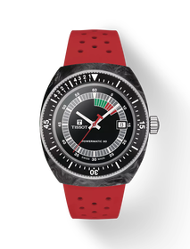 Front view of the watch Tissot Sideral S 41mm with shadow