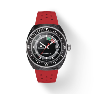 Vista frontal del reloj Tissot Sideral S 41mm con sombra