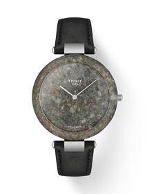 Front view of the watch Tissot Rockwatch 38mm with shadow