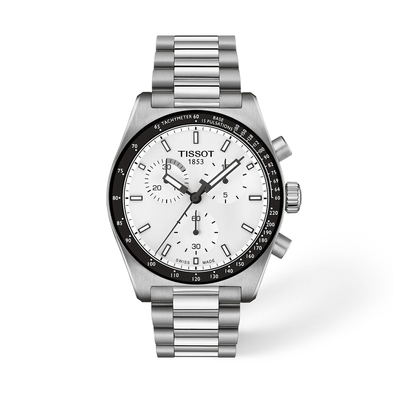 vista frontale dellorologio {0} con ombra