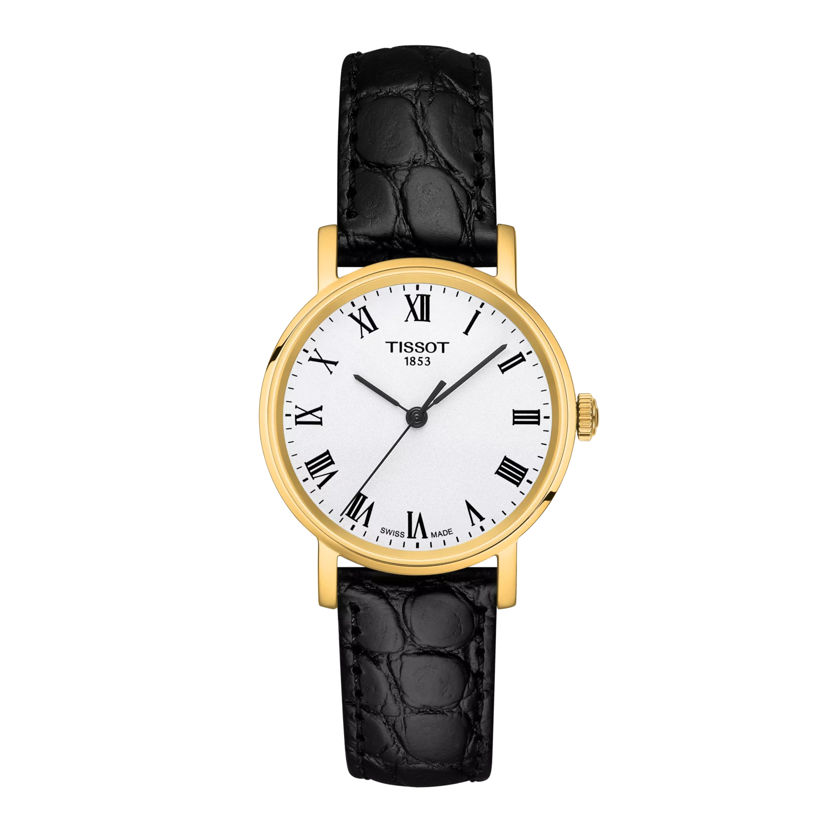 Front view of the watch Tissot Everytime 30mm