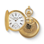 Vue de face de la montre Tissot Savonnette Mechanical avec ombre