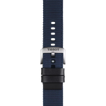 Zoom sobre Correa azul de tela oficial Tissot 22 mm
