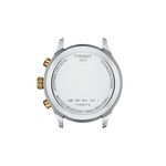 R&uuml;ckansicht des Geh&auml;uses der Uhr Tissot Chrono XL Classic