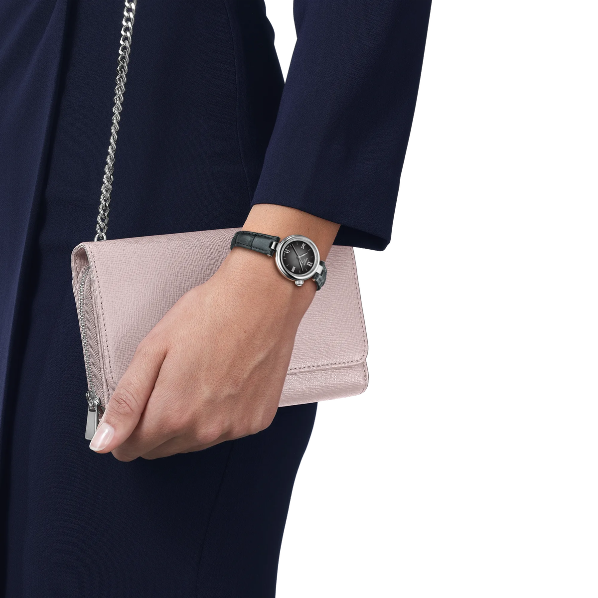 Женские часы Tissot Desir 28 мм, цвет: Чёрный — фото 3