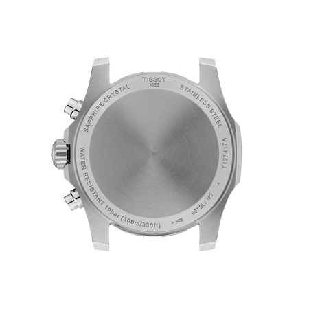 Back view of the watch case Tissot Supersport Chrono 42mm