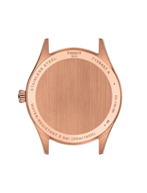 Back view of the watch case Tissot Classic Dream 40mm