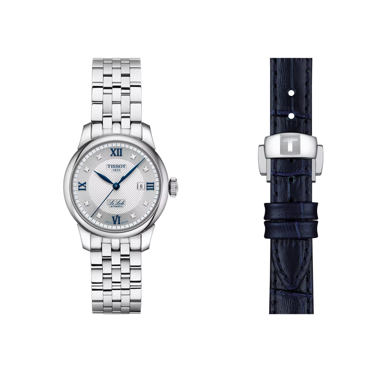 Женские часы Tissot Le Locle 20th Anniversary 29 мм, цвет: Серебряный — фото 2