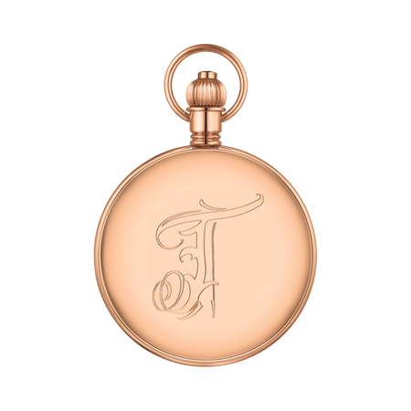 Achteraanzicht van de horlogekast Tissot Savonnette Mechanical