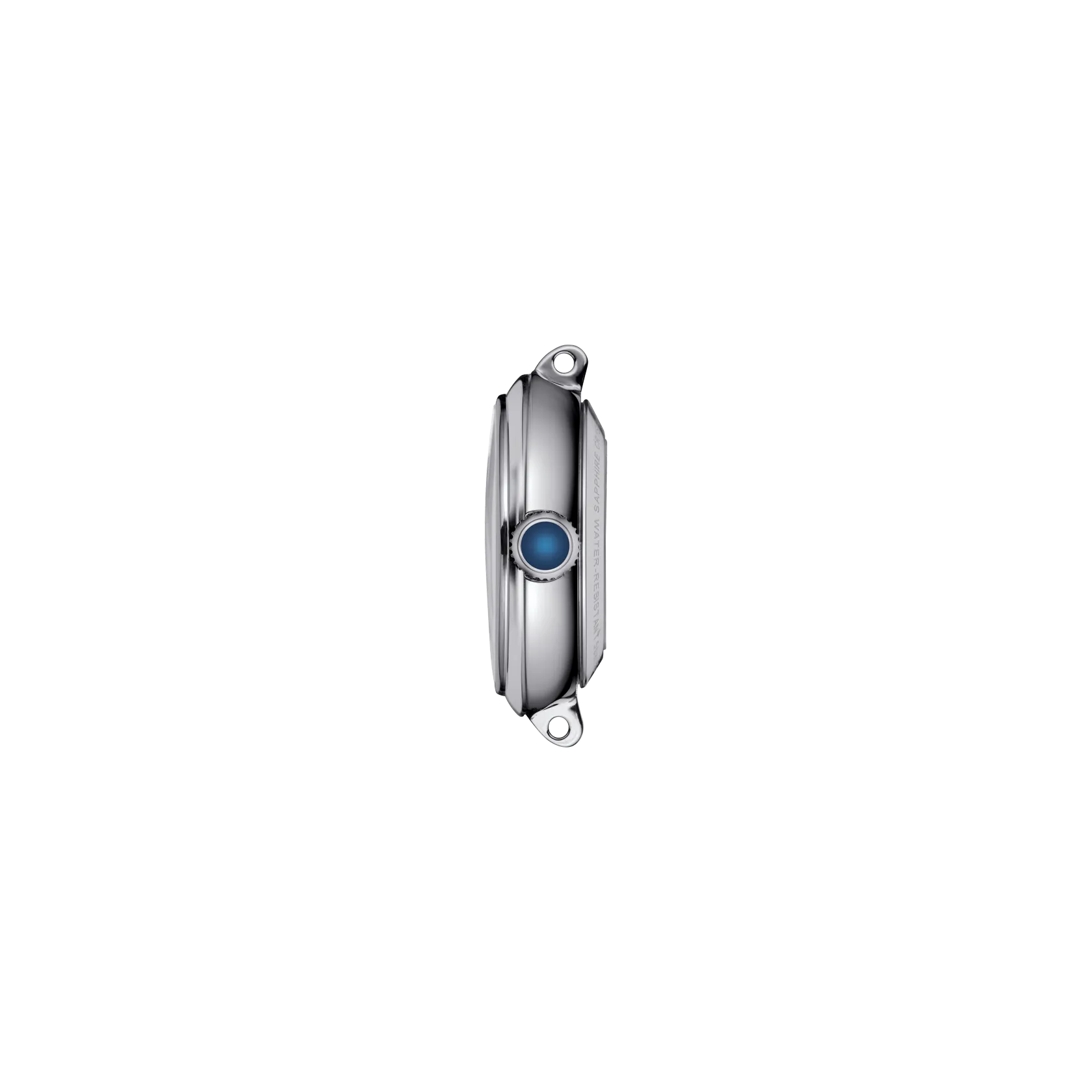 Profile view of the watch case Tissot Bellissima 29mm