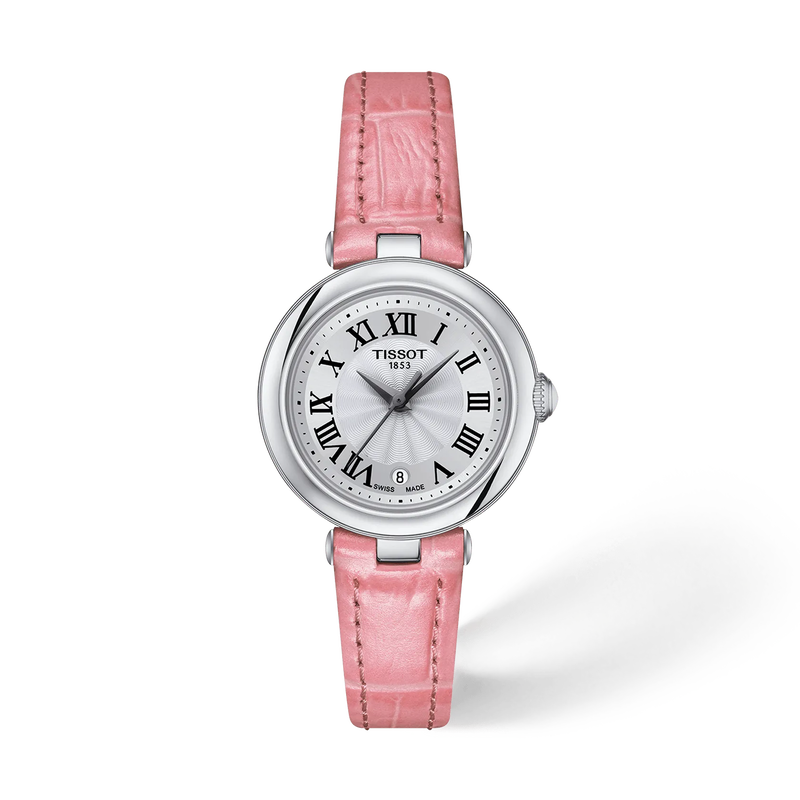 vista frontale dellorologio {0} con ombra