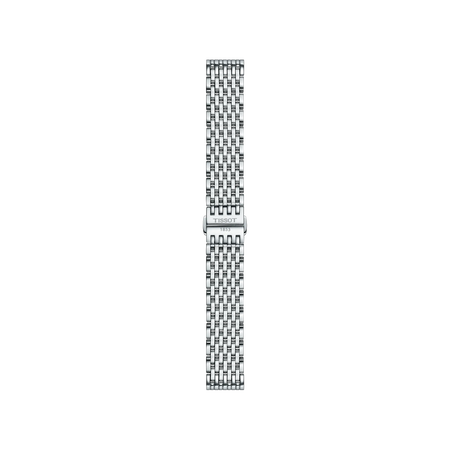 Front view of Tissot Official Stainless Steel Bracelet Lugs 16 mm