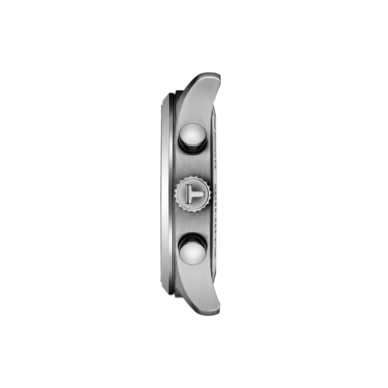 Profile view of the watch case Tissot Chrono L 42mm