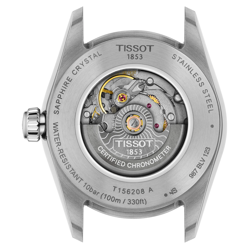 Back view of the watch case Tissot Ballade 30mm