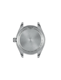 Back view of the watch case Tissot PR 100 34mm