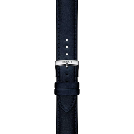 Zoom on Tissot Official Blue Synthetic Strap Lugs 20 mm